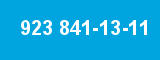 923 841-13-11